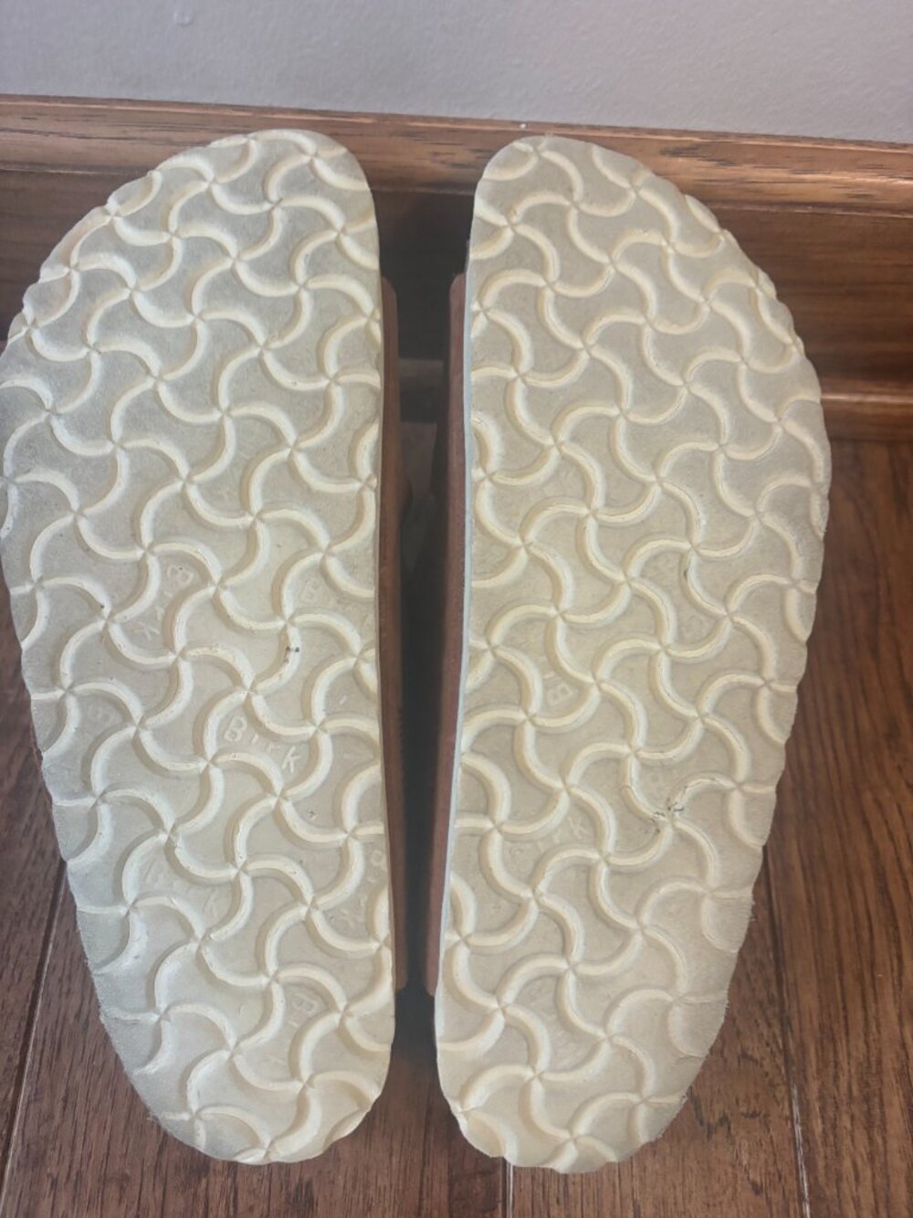 Birkenstock Arizona Big Buckle Cognac Leather Sandals Size 38 - Picture 2 of 3